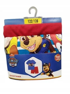 Piżama bawełniana chłopięca krótki rękaw i szorty PSI PATROL 122/128 D1686 - Spodenki damskie - miniaturka - grafika 1