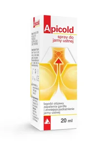 Apicold spray d/jamy ustnej 20 ml - Suplementy diety - miniaturka - grafika 2