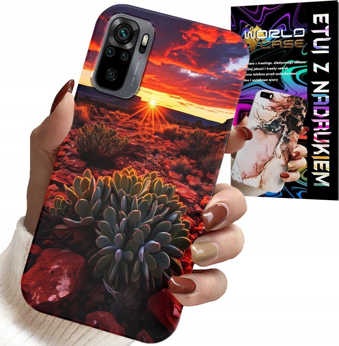 ETUI DO XIAOMI NOTE 10 / 10S - MEKSYKAŃSKA PUSTYNIA WIDOKI CASE + SZKŁO