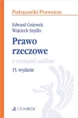 E-booki - prawo - Prawo rzeczowe z testami online - miniaturka - grafika 1