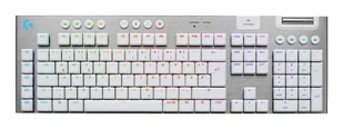 Logitech G G915 X LIGHTSPEED klawiatura Gaming USB + RF Wireless + Bluetooth QWERTZ Niemiecki Biały - Klawiatury - miniaturka - grafika 1