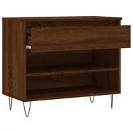 Szafki na buty - Szafka na buty, brązowy dąb, 70x36x60 cm Lumarko! - miniaturka - grafika 1