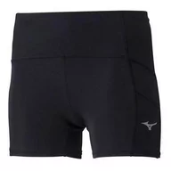 Spodnie sportowe damskie - Legginsy do biegania damskie Mizuno Core Short Tights termoaktywne - miniaturka - grafika 1