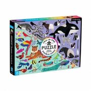 Puzzle - Mudpuppy Puzzle dwustronne Królestwo zwierząt 100 elementów 6+ solution-bc-6283-0 - miniaturka - grafika 1