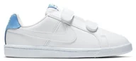 Buty dla dziewczynek - Buty dziecięce na rzepy Nike Court Royale 833536-106 - miniaturka - grafika 1