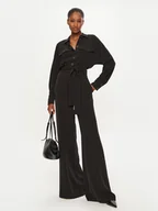 Kombinezony - ACCESS FASHION Kombinezon 44-5500-381 Czarny Regular Fit - miniaturka - grafika 1