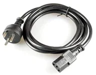 Kable komputerowe i do monitorów - Kabel zasilający MicroConnect Power Cord DK 1.8m IEC320 EDB PE120418 - miniaturka - grafika 1