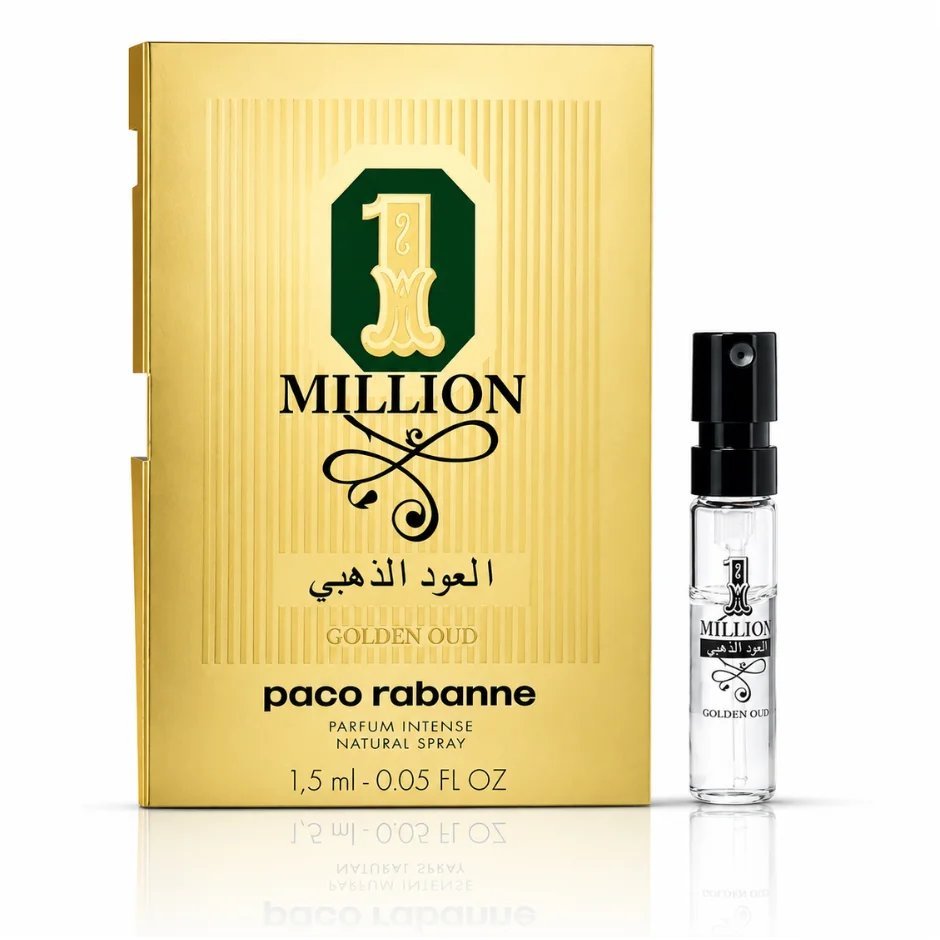 Paco Rabanne Mini 1 Million Golden Oud Intense Parfum - 1,5Ml 0000035098