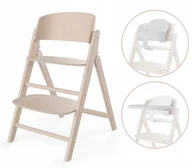 Krzesełka do karmienia - Cybex Click & Fold 3-in-1 krzesełko do karmienia / All Natural - miniaturka - grafika 1