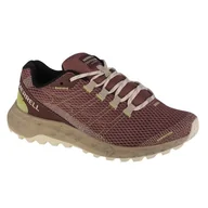Buty sportowe damskie - Buty do biegania Merrell Fly Strike W J067618 różowe - miniaturka - grafika 1