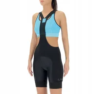 Spodenki rowerowe - Uyn Biking Ridemiles Lady Ow Bib Short Spodenki rowerowe na szelkach - miniaturka - grafika 1