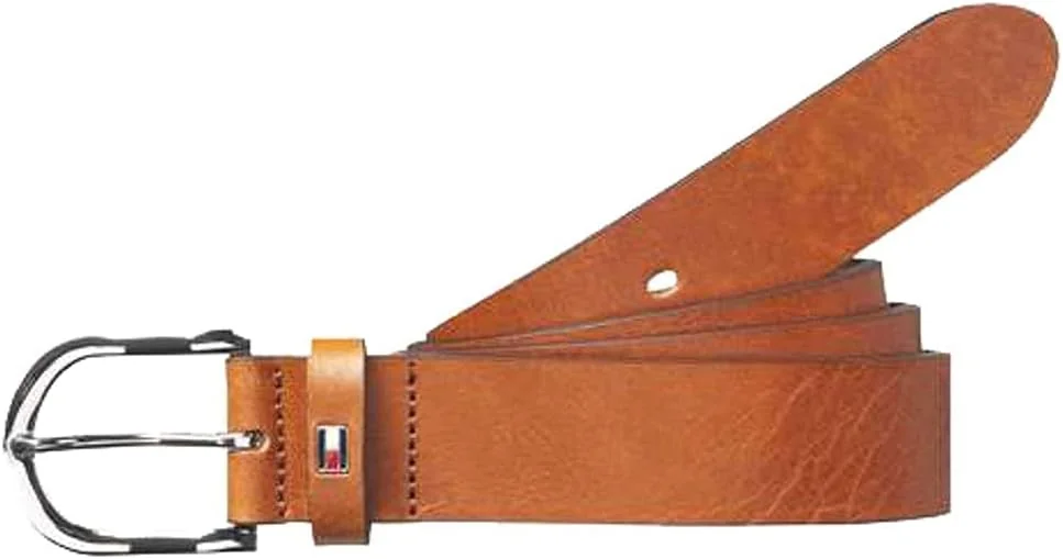 PASEK DAMSKI SKÓRZANY BRĄZOWY 95 CM
