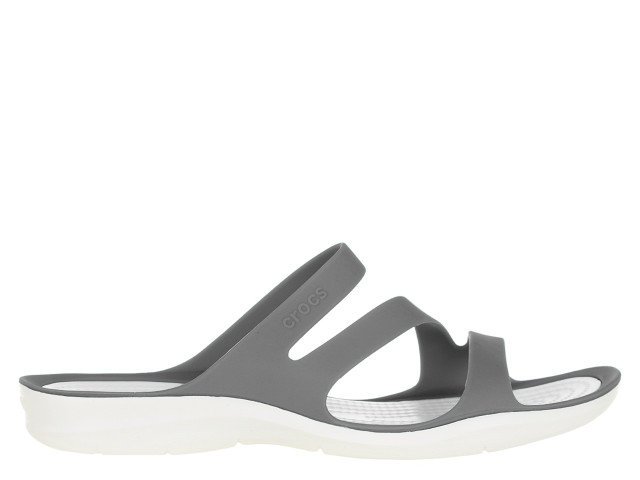 Crocs, Klapki męskie, szary, rozmiar 36/37