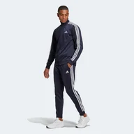 Dresy męskie - Adidas Essentials Klasyczny Męski Dres Dresy Slim - miniaturka - grafika 1