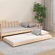 Łóżka - Lumarko Rama łóżka, 75x190 cm, lite drewno sosnowe - miniaturka - grafika 1