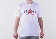 Koszulki męskie - Nike Air Jordan Jumpman Air Gx Tee White - miniaturka - grafika 1