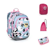 Plecaki szkolne i tornistry - Topgal Komplet szkolny ELLY 22004 SET LARGE - miniaturka - grafika 1