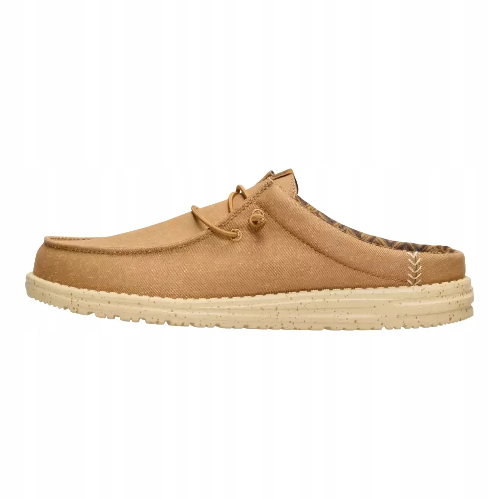 HeyDude Męskie Lekkie Mokasyny Buty Półbuty Wsuwane Wally Slip Canvas 41