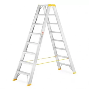 Drabina montażowa dwustronna 9408 ALOSS - wysokość robocza 3,70m - Drabiny Drabina montażowa dwustronna 9408 ALOSS - wysokość robocza 3,70m - Drabiny - miniaturka - grafika 1