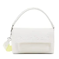Torebki damskie - Desigual Women's Bag_Half Logo 23 VE 2015 Grey, Black, czarny - miniaturka - grafika 1