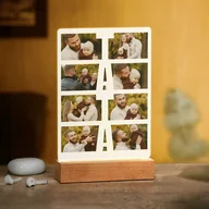 Ramki na zdjęcia - Lampka ramka L z wydrukiem na szkle akrylowym i podświetleniem LED - miniaturka - grafika 1