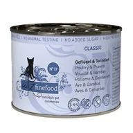 Mokra karma dla kotów - Catz finefood mokra karma dla kota Classic Adult Nr 17 Drób i krewetki 6x200 g - miniaturka - grafika 1