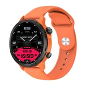 Smartwatch - Tracer GP-Navi OR wodoodporny, pomarańczowy - miniaturka - grafika 1