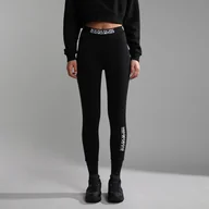 Spodnie damskie - M-BOX LEGGINGS 4 BLACK 041 - miniaturka - grafika 1