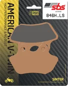 Klocki hamulcowe - Klocki hamulcowe SBS 846H.LS Street High Performance Sinter do Harley Davidson FXDL Dyna Low Rider FXDCI EFI Super Glide Custom FXDB Street Bob FXDWGI Wide Year 2000 - 2019 - miniaturka - grafika 1