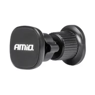 Uchwyty samochodowe do telefonów - Uchwyt do samochodu na telefon kratkę magnetyczny amio-03783 - miniaturka - grafika 1