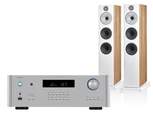 Rotel RA-1572 MkII (srebrny) + 603 S3 (dąb) - Zestawy stereo - miniaturka - grafika 1