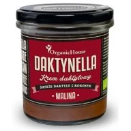 Słodkie kremy i masła - Organic House Krem daktylowy Daktynella malina BIO - OrganicHouse - 280g 06500 - miniaturka - grafika 1