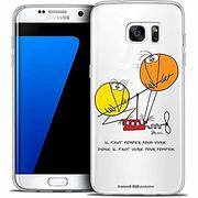 Etui i futerały do telefonów - Etui ochronne do Samsung Galaxy S7 Edge, ultracienkie, motyw: Życie z Shadokiem, do pompera - miniaturka - grafika 1