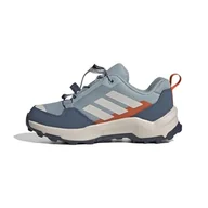 Buty dla chłopców - adidas Uniseks - dzieci Terrex AX4S SPEED LACING Hiking Shoes Kids, magic grey/putty mauve/semi impact orange, 28.5 EU - miniaturka - grafika 1