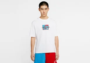 Nike Air Jordan Sport Dna Tee White - Koszulki męskie - miniaturka - grafika 1