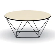 Sprzęt konferencyjny i radiowęzłowy - B2B Partner Okrągły stół konferencyjny WIRE, blat średnica 1050 mm, brzoza 498061 - miniaturka - grafika 1