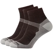 Skarpetki męskie - Skarpetki Zulu Merino Lite 3 pack Rozmiar skarpet: 43-47 / Kolor: szary/brązowy - miniaturka - grafika 1