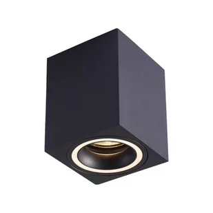 ECO-LIGHT Bima Ring Square Black 1xGU10 ML7685 - Lampy ścienne - miniaturka - grafika 1
