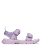 Buty dla dziewczynek - Nelli Blu Sandały CSS20397-02 Fioletowy - miniaturka - grafika 1