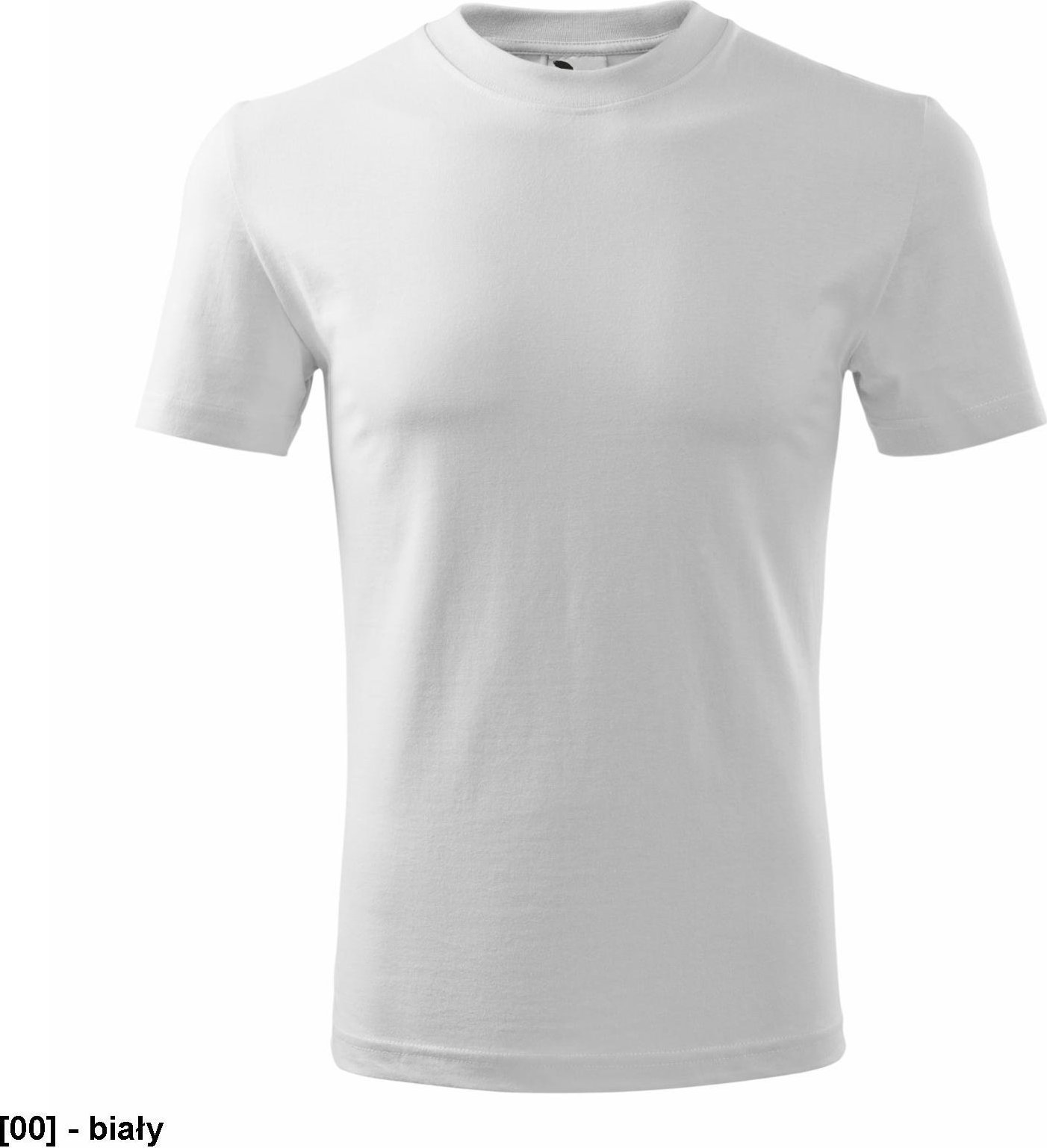 MALFINI Classic 101 - ADLER - Koszulka unisex, 160 g/m - biały M