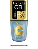 Lakiery hybrydowe - DELIA COSMETICS Coral Hybrid Gel Lakier hybrydowy do paznokci nr 111 - multirefleks (bez lampy) 11ml - miniaturka - grafika 1