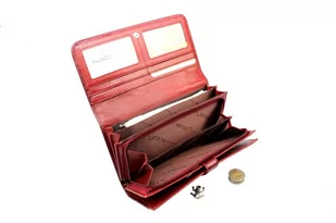 Portfel Damski Skórzany NICOLE 74020 Długi Suwak Wewnątrz Dodatkowy Organizer Skóra Naturalna - Portfele Portfel Damski Skórzany NICOLE 74020 Długi Suwak Wewnątrz Dodatkowy Organizer Skóra Naturalna - Portfele - miniaturka - grafika 3