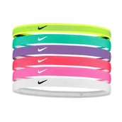 Ozdoby do włosów - Opaska NIKE Y SWOOSH SPORT HEADBANDS 6 PK - miniaturka - grafika 1