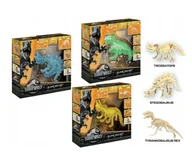 Figurki dla dzieci - Rms Jurassic World Slime Szkielet Dinozaura 3 Wzory 93-0076 - miniaturka - grafika 1