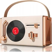 Głośniki przenośne - Głośnik Bluetooth Bezprzewodowy Przenośny Mobilny Mały W Stylu Retro - miniaturka - grafika 1