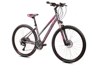 Rowery - Madeira DB CUES 2x10 grafitowo-różowy 17" - miniaturka - grafika 1