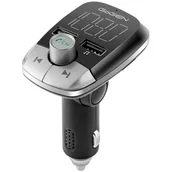 Akcesoria car audio - GoGEN Transmiter CTR 258 BT W czarny/srebrny - miniaturka - grafika 1