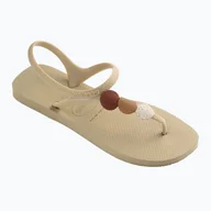 Sandały damskie - Sandały damskie Havaianas Flash Urban Plus sand grey - miniaturka - grafika 1