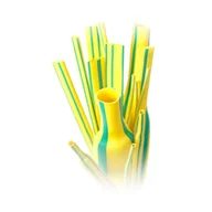 Inne akcesoria elektryczne - Borpetrol RURKA TERMOKURCZLIWA RTS 1,6/0,8 ŻÓŁTO/ZIELONY - miniaturka - grafika 1