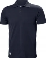 Koszulki męskie - Helly Hansen T-shirt HELLY HANSEN Manchester Polo, blue M - miniaturka - grafika 1